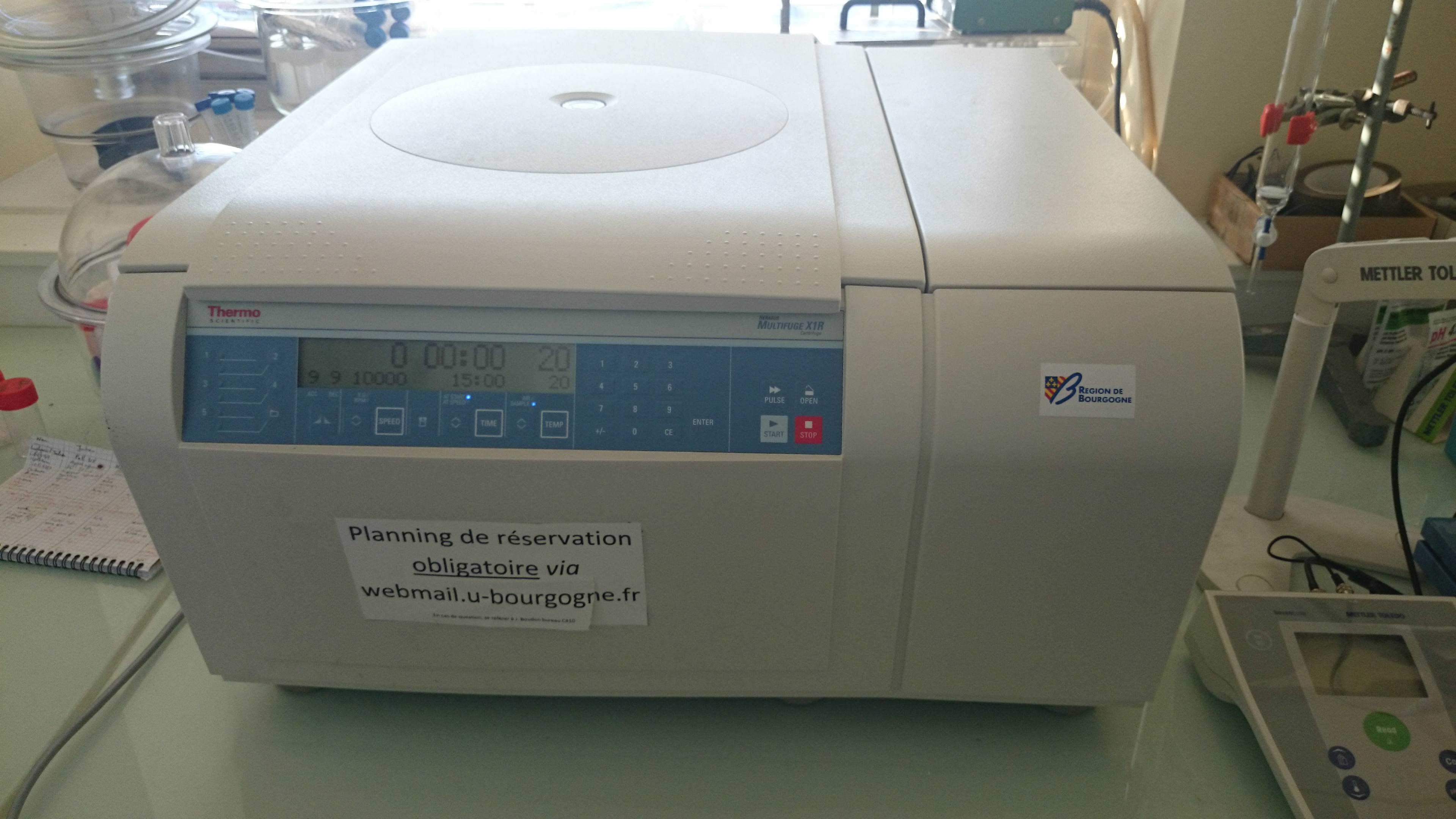 Centrifugation: Sigma 2-16PK & Thermo Heraeus Multifuge X1R centrifuges
